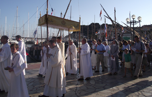 La fête du saint Sacrement à Sanary.