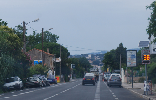 Avenue de la mer.