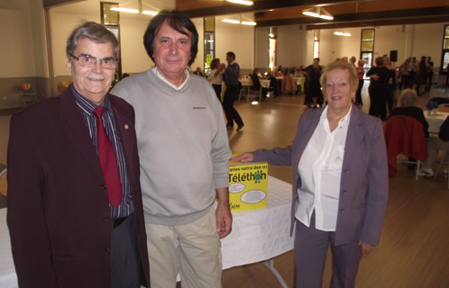 De gauche à droite: José Orsi, Bernard Testevuide et Madeleine Mister.