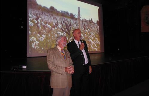 Jean-Michel Cousteau et Ferdinand Bernhard