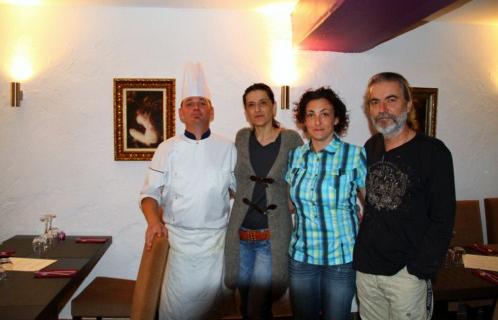 De gauche à droite : Nicolas Rolland, Séline Garcia, Véronique Rolland et Patrice Garcia