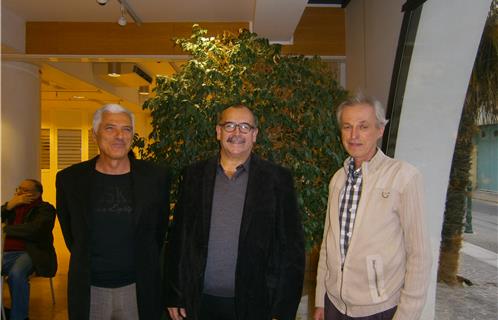 Jacques Bertolucci, Jean-Pierre Meyer et  Roger Servières.