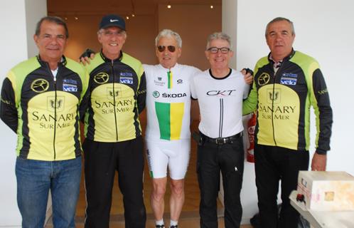 L'équipe de Sanary Cyclo Sports.