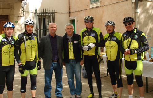 Sanary cyclo sports a organisé le brevet des 150 km.