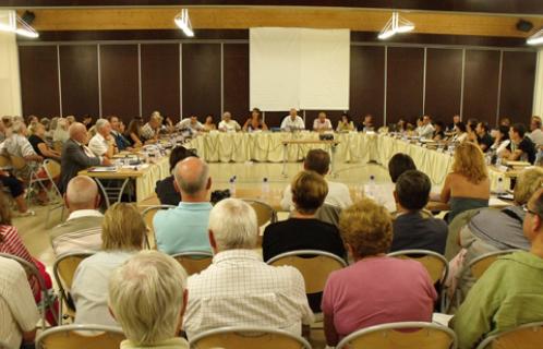 Le conseil municipal de Sanary à la salle polyvalente pour  cette rentrée 2009