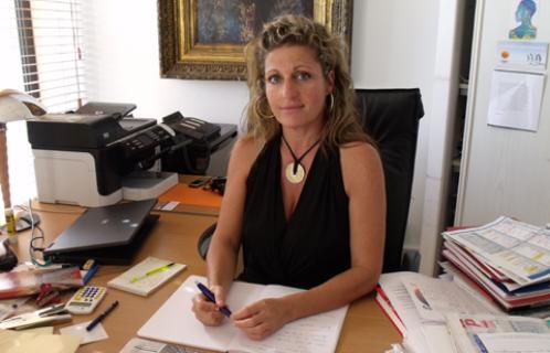 Nathalie Bicais, chef de cabinet du maire de Sanary sur Mer.