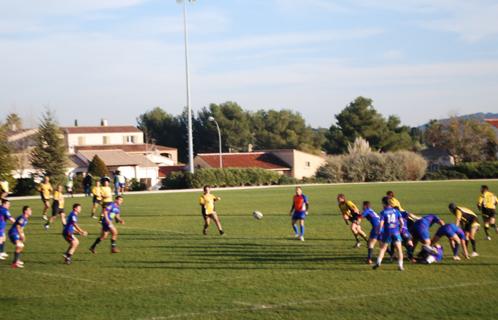 Match de reprise face à l'équipe B de la Seyne.