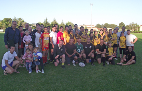 Une rencontre singulière qui a opposé les joueurs de l'équipe première avec leurs compagnes...