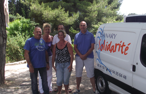 Les bénévoles de Sanary Solidarité Secours assurent dorénavant la distribution alimentaire au 774 route de Bandol.