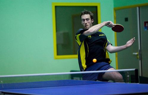 Arnaud Le Goff, Capitaine de l’équipe première du Sanary Tennis de Table.