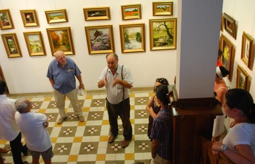 Sergueï Toutounov expose ses oeuvres à la Maison du patrimoine.
