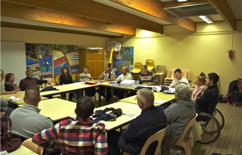 Réunion studieuse et efficace autour du président M Boilot