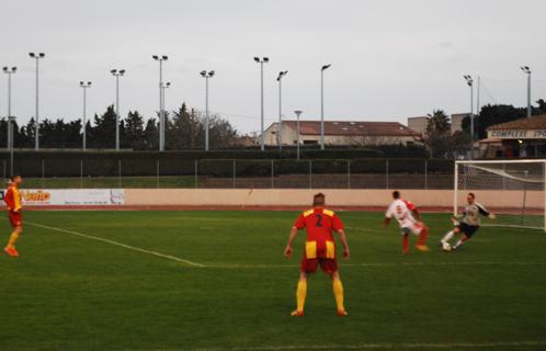 Match difficile pour le Six-Fours le Brusc F.C face à Saint Mandrier.