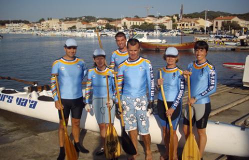 Six-Fours VA'A à la base nautique du Brusc