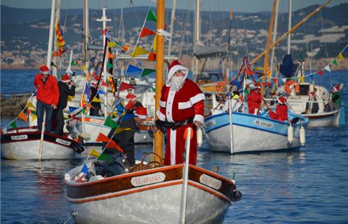 Le Père Noël arrivera dimanche en pointu au Brusc