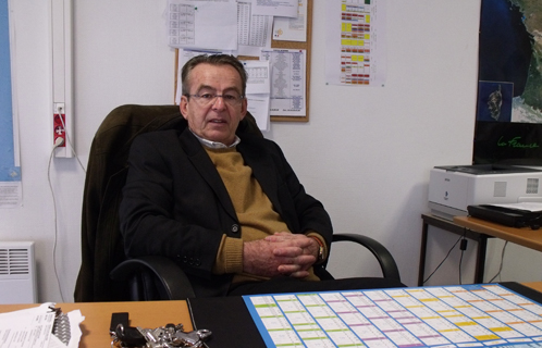 Alain Pouchard, proviseur du Lycée d’Enseignement Professionnel de la Coudoulière