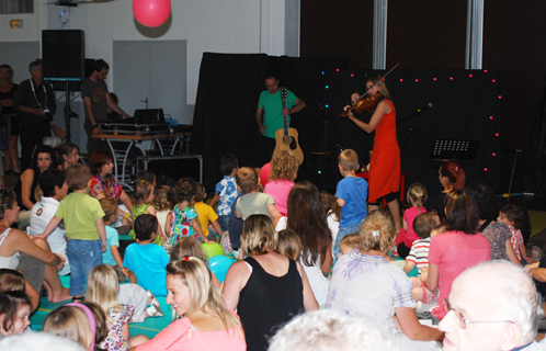 C'était la fête de la petite enfance vendredi à la Salle polyvalente.