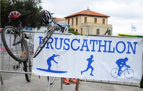 15 kilomètres entre paddle, course et vélo