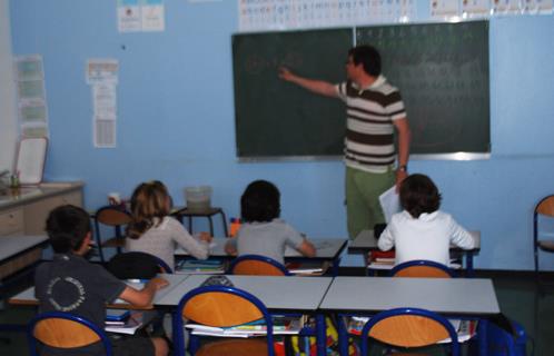 Stage de remise à niveau à l'école élémentaire de la Vernette.