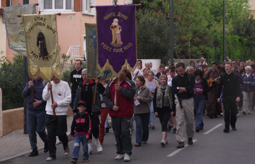 Départ à 9 heures de Notre-Dame de l'Assomption.