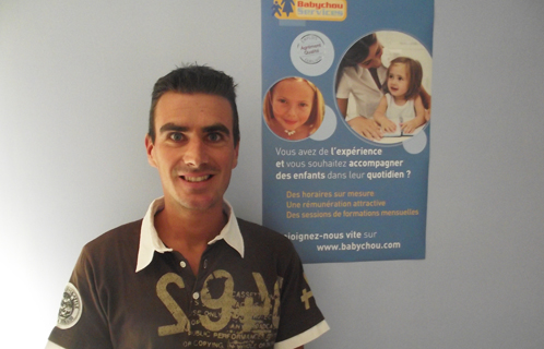 Michaël Teyssier a ouvert Babychou services pour la garde d'enfants à domicile sur le secteur Ouest-Var.