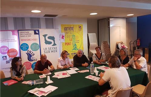 Les organisateurs se sont réunis mercredi à l'Hôtel de ville afin de présenter l'événement à la Presse. 