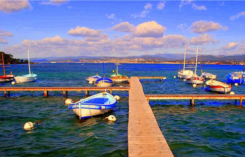 Les pontons de la lagune auxquels Jo tenait tant