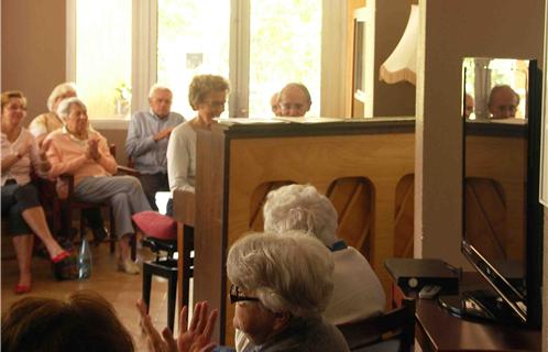 Une assistance sous le charme du duo de pianistes.