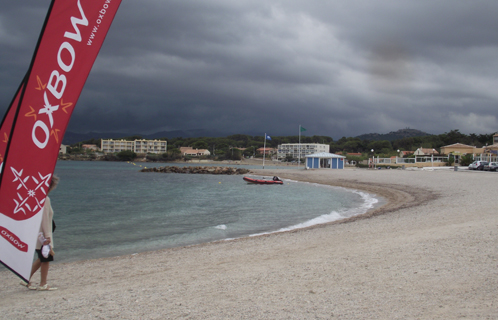 Un été bien morose avec une dizaine de jours où se sont succédés mistral et pluie. Ici à la plage des Charmettes au Brusc.