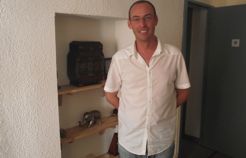 David Grenat a ouvert son cabinet d'acuponcture qu'il partage en alternance avec une autre collègue.