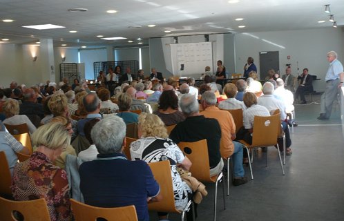 Salle comble pour l'Assemblée Générale de VLC