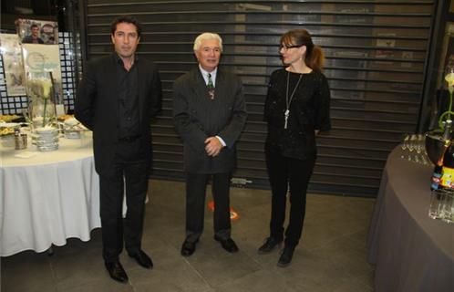 Vincent Bergmann, Richard Tognetti (adjoint au maire d’Olioules et président sortant de la Mutuelle) et Marion Nicolay, actuelle présidente de la caisse de Six-Fours dont c’était également le pot de départ