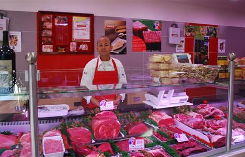 Jean-Laurent Guelfi  de la boucherie "L'artisanale".