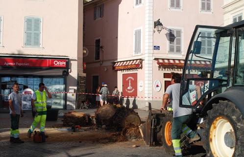 Un périmètre de sécurité a rapidement été mis en place