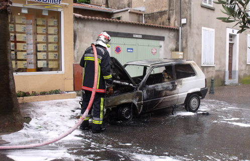 L'incendie a été rapidement maîtrisé