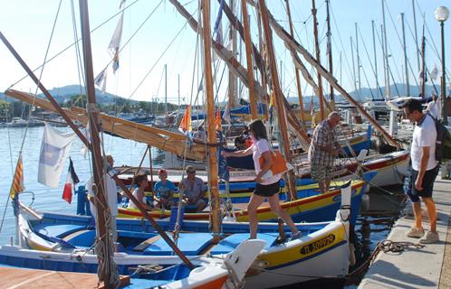 Embarquement immédiat avec l'association des pointus de Sanary.