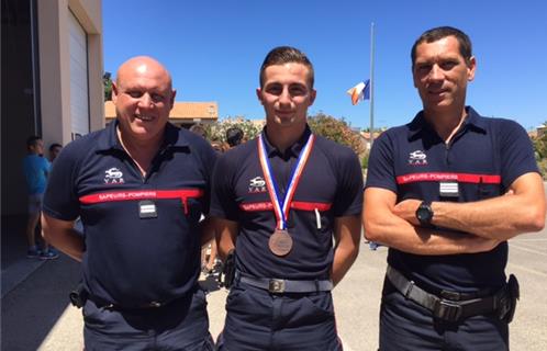 Médaille de bronze pour Bastien Galice en « grimper de corde »