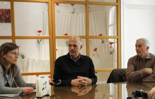 Mardi, le maire Ferdinand Bernhard a présenté ce dispositif avec Elodie Unal et Jean-Luc Granet.(photo DR).