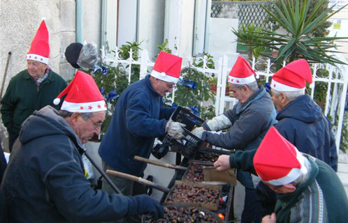 Castagnade aux Playes (Photo Béatrice Lemoine).