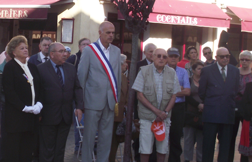 La cérémonie organisée par le Souvenir français avec le comité d'entente s'est déroulée dimanche en présence du maire.