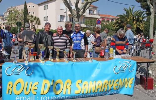 L'équipe dynamique de la roue d'or Sanaryenne.