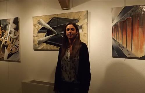 Première exposition pour Christie Marangio