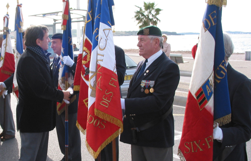 Roger Dufresne était un fidèle des cérémonies patriotiques, au sein de l'Union Nationale des Parachutistes Toulon Var Ouest.