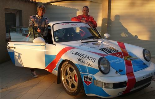 Valérie Ghibaudo, Christian Estienne et la Porsche 964 RS