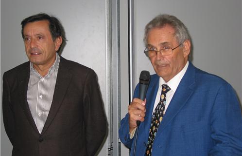 Jean Sébastien Vialatte et Roland Bresson, une municipalité et une association côte à côte