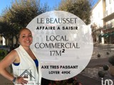 Vente  Local commercial de 17 m² au Beausset 22 500 euros