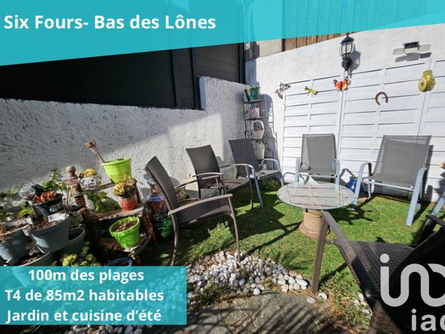 Vente  Appartement T4  de 85 m² à Six-Fours 425 000 euros Réf: SFN-1777441