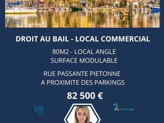 Vente  Local commercial de 81 m² à Sanary 82 500 euros
