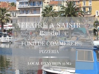 Vente  Local commercial de 35 m² à Bandol 155 000 euros