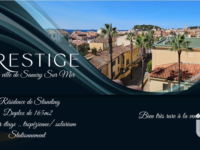 Vente  Appartement T6  de 164 m² à Sanary 1 550 000 euros Réf: SFN-1816731